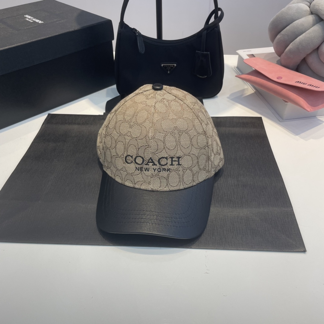 COACH fashion baseball hats-Luxeon