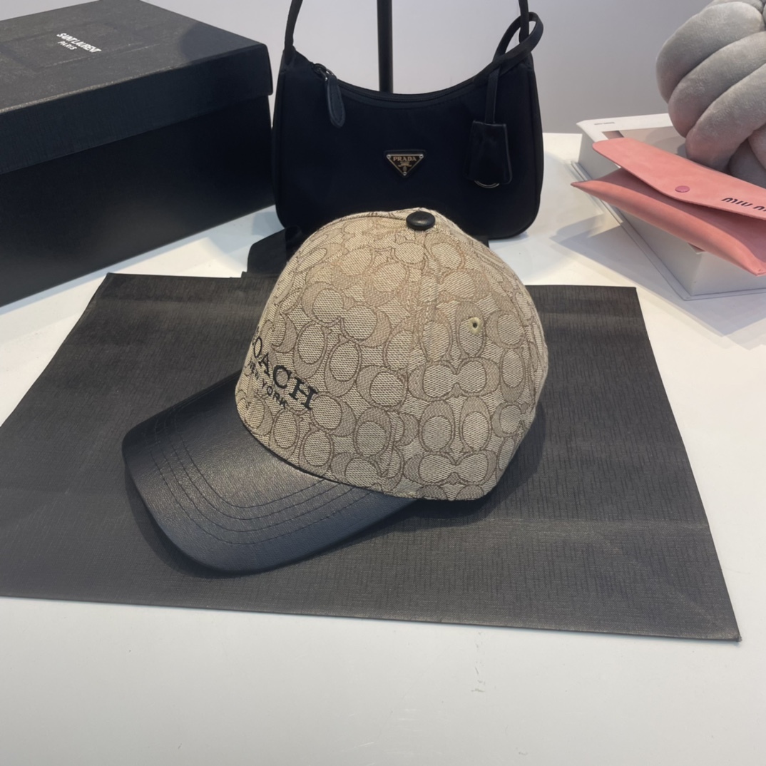 COACH fashion baseball hats-Luxeon