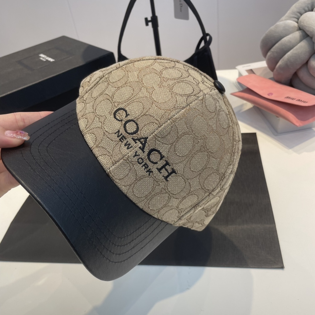 COACH fashion baseball hats-Luxeon