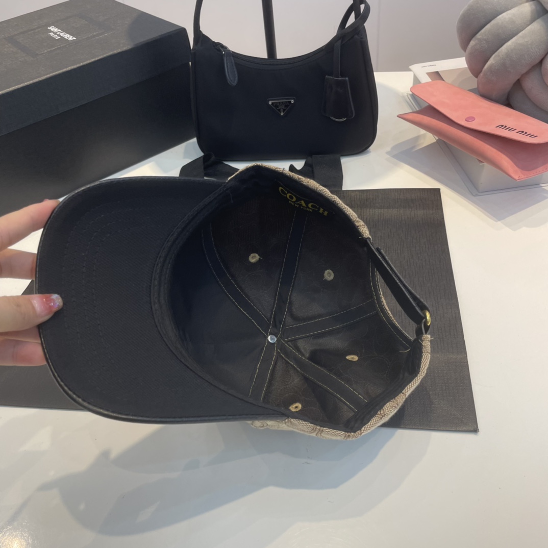 COACH fashion baseball hats-Luxeon