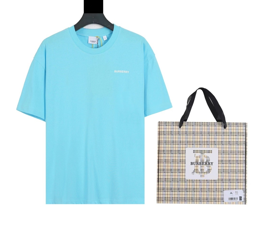 Burberry Ice Cream Round Neck Short Sleeve T-shirt-Luxeon