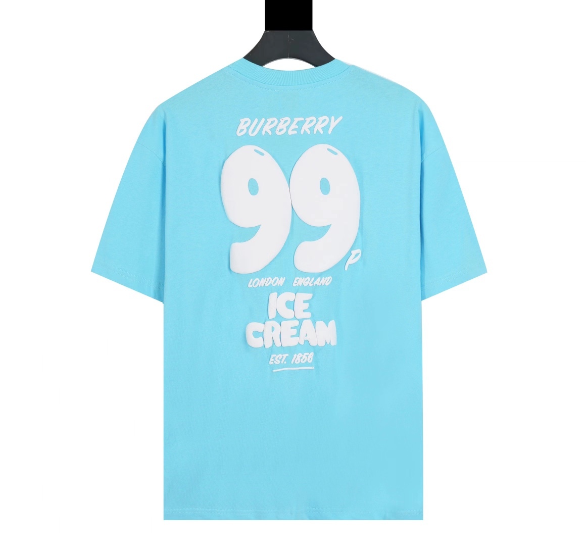 Burberry Ice Cream Round Neck Short Sleeve T-shirt-Luxeon