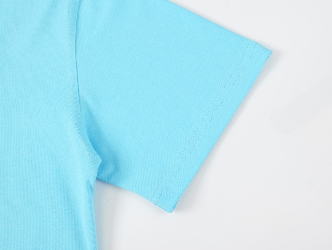 Burberry Ice Cream Round Neck Short Sleeve T-shirt-Luxeon