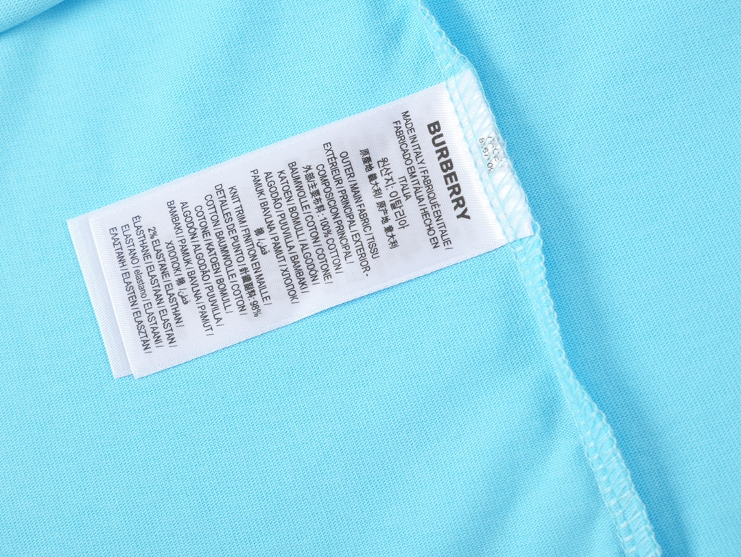 Burberry Ice Cream Round Neck Short Sleeve T-shirt-Luxeon