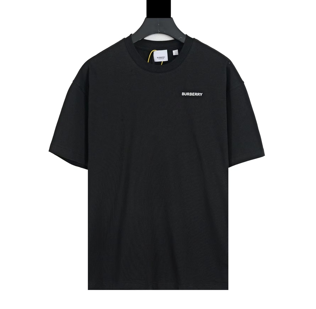 Burberry Ice Cream Round Neck Short Sleeve T-shirt-Luxeon