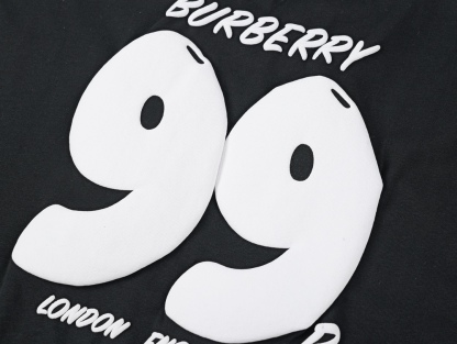 Burberry Ice Cream Round Neck Short Sleeve T-shirt-Luxeon