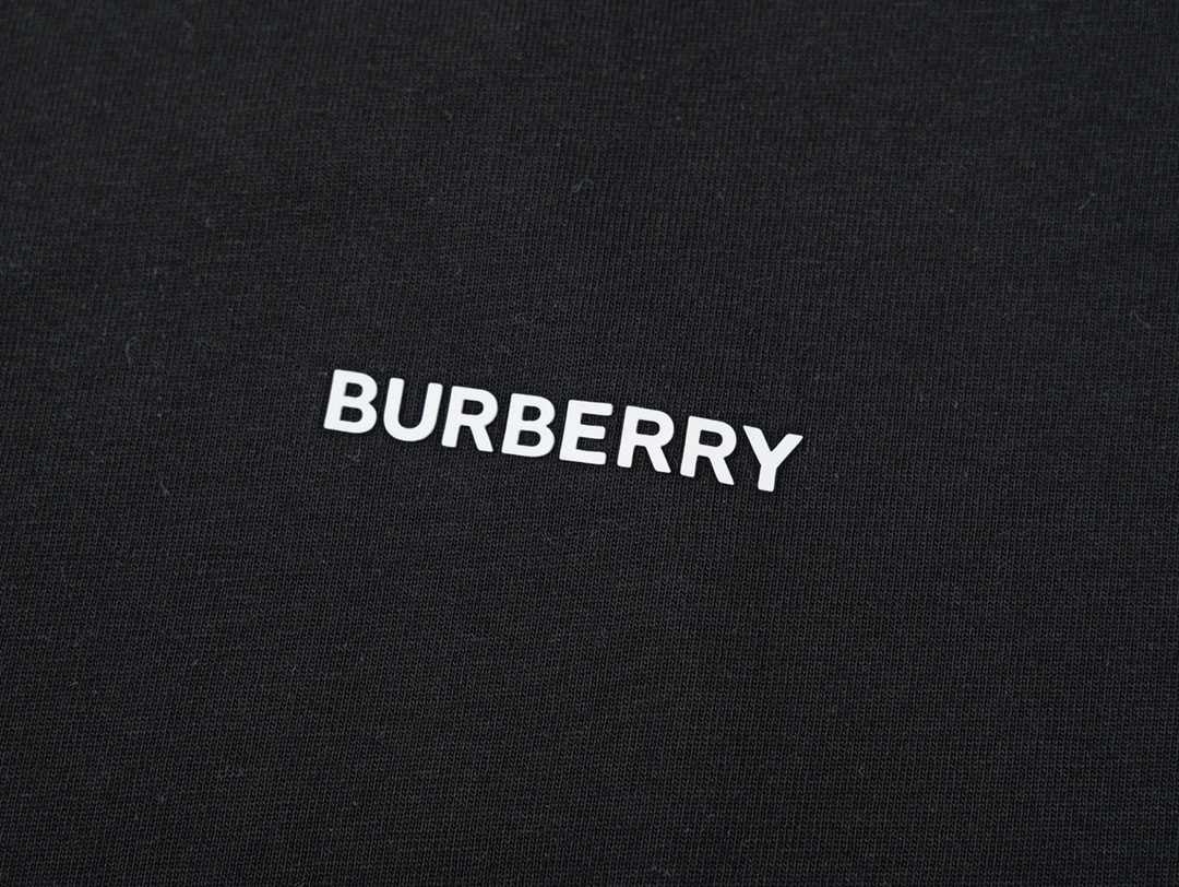 Burberry Ice Cream Round Neck Short Sleeve T-shirt-Luxeon