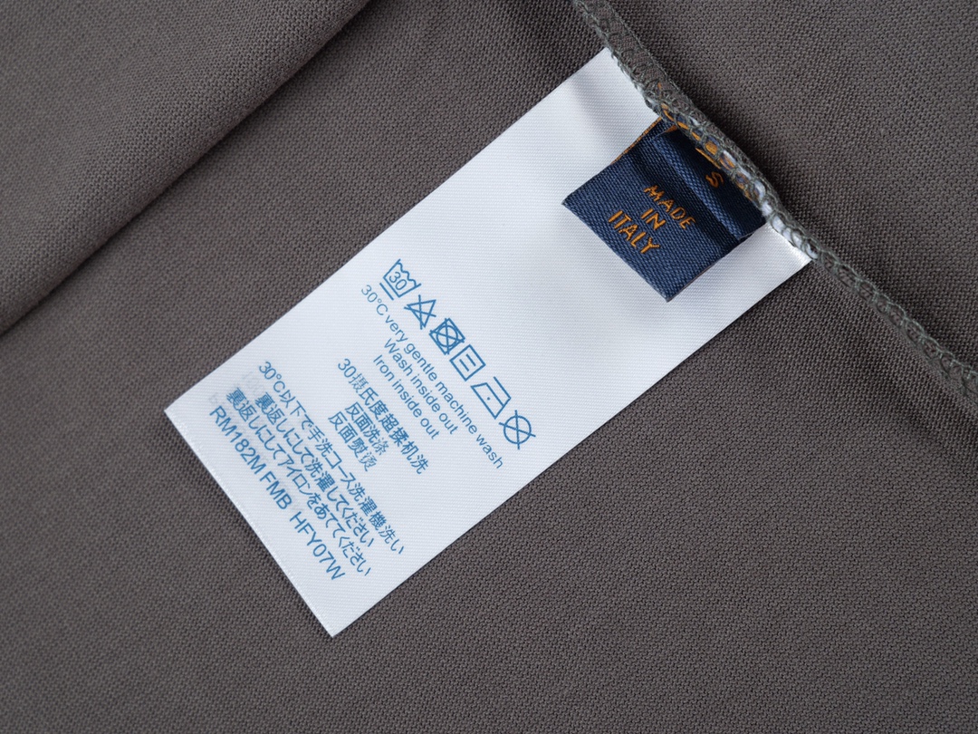 . Large Letter Logo Couple Short Sleeve T-shirt-Luxeon