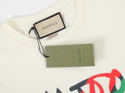 G style Red Green Letter Unisex Short Sleeve T-shirt-Luxeon