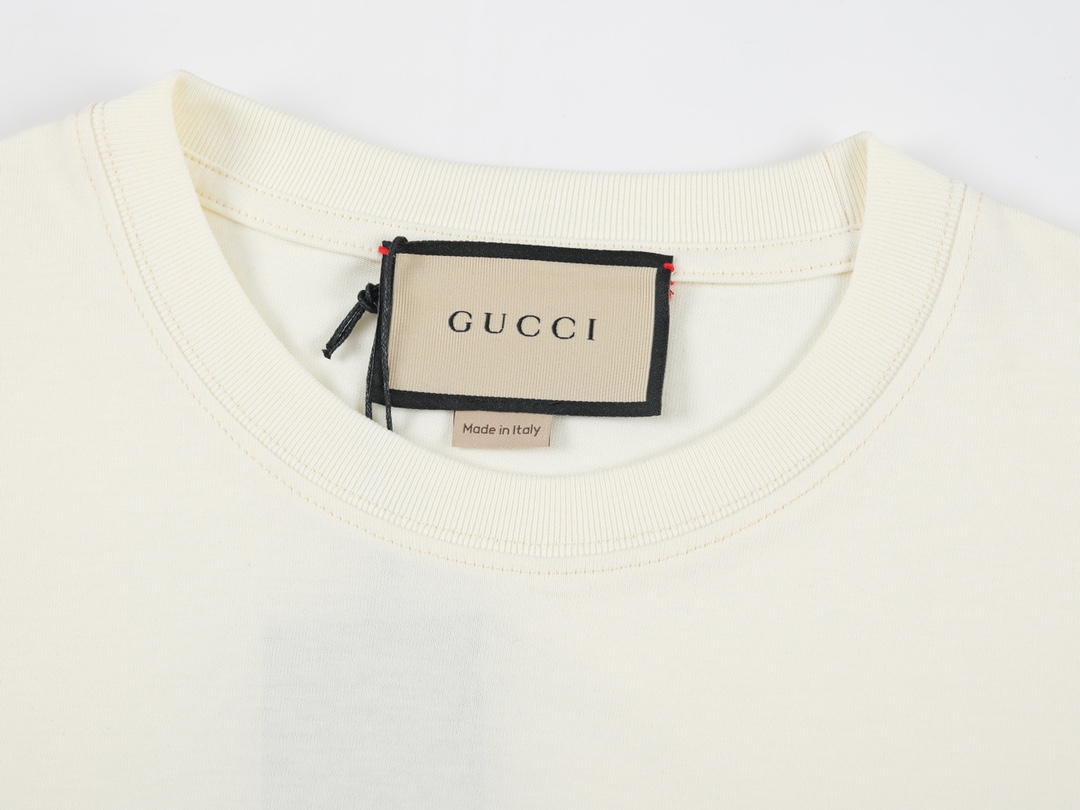 G style Red Green Letter Unisex Short Sleeve T-shirt-Luxeon