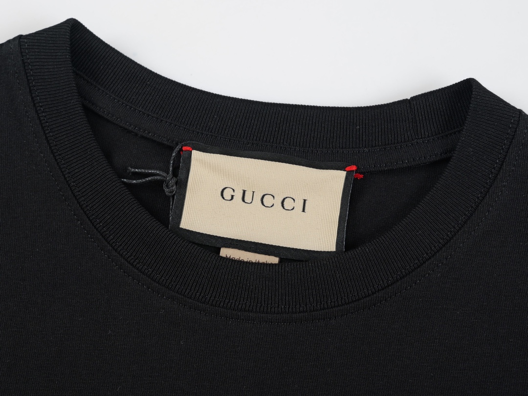 G style Letter Unisex Short Sleeve T-shirt-Luxeon