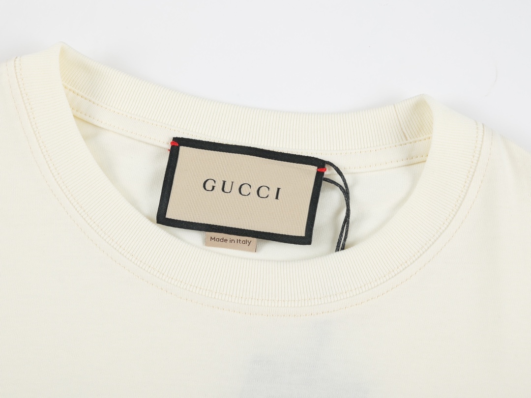 G style Letter Unisex Short Sleeve T-shirt-Luxeon