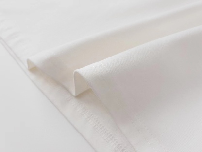 D style Gradient Letter Flower Embroidery Short Sleeve T-shirt-Luxeon