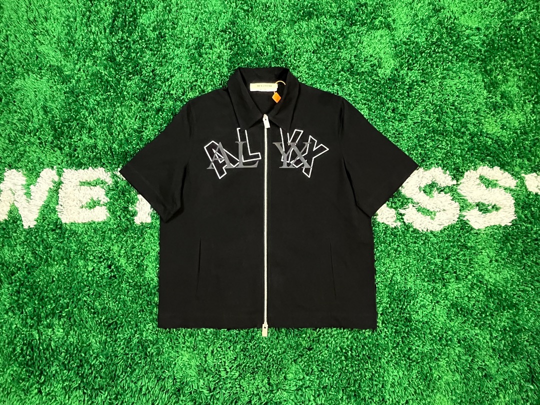 ALYX Pocket Zipper Oversize Cardigan Short Sleeve Shirt-Luxeon