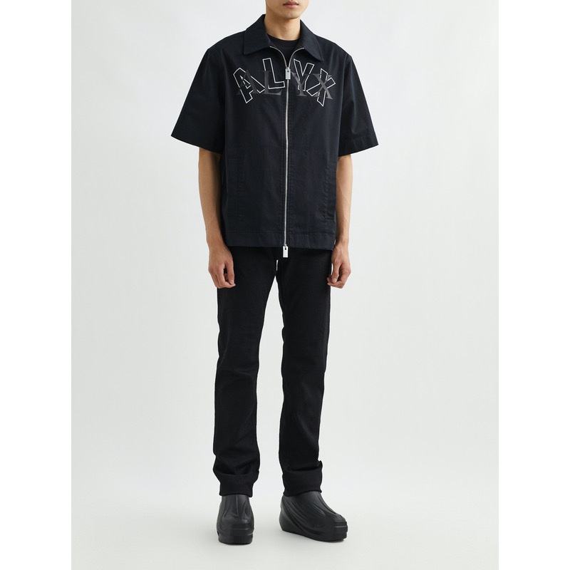 ALYX Pocket Zipper Oversize Cardigan Short Sleeve Shirt-Luxeon