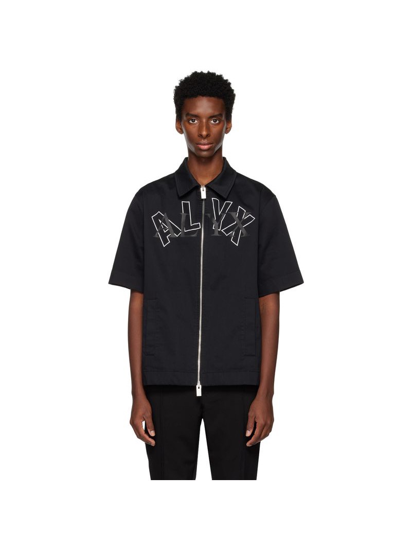 ALYX Pocket Zipper Oversize Cardigan Short Sleeve Shirt-Luxeon