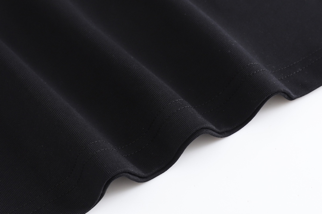 G style Classic Gold Thread Embroidered Jacquard Short Sleeve T-shirt-Luxeon