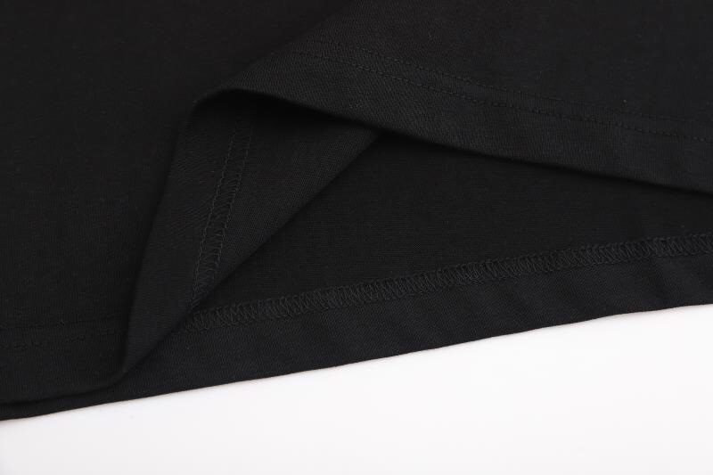 G style Classic Gold Thread Embroidered Jacquard Short Sleeve T-shirt-Luxeon