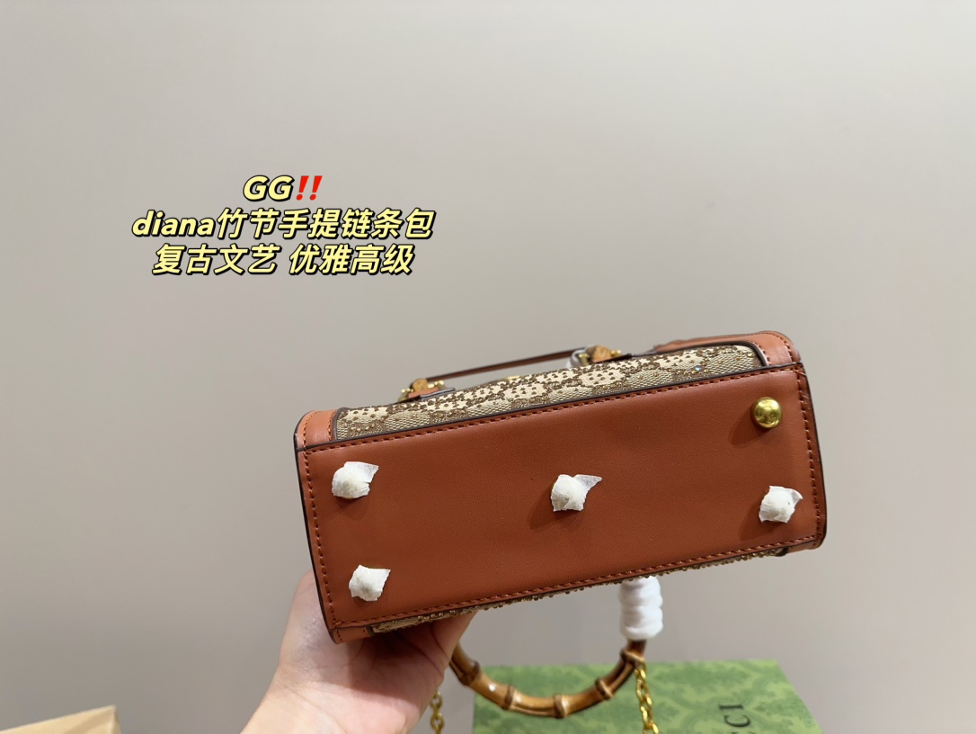 G style diana bamboo hand chain bag