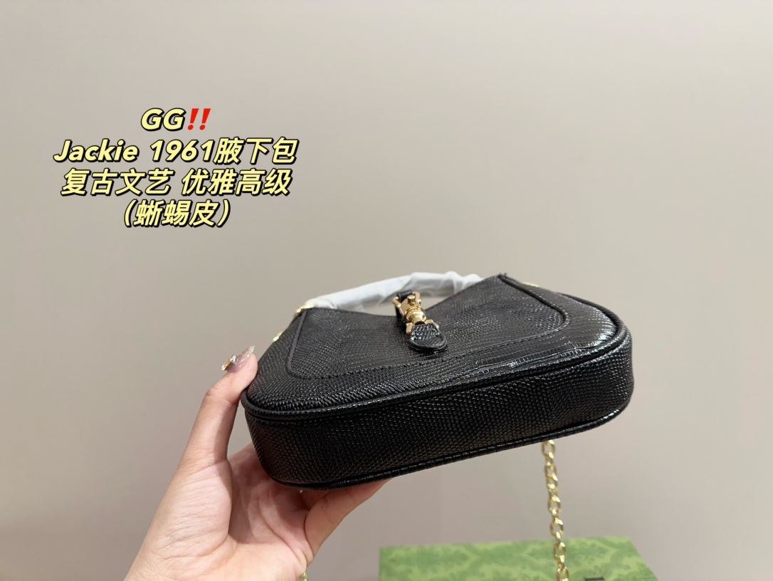 G style Jackie1961 armpit bag (lizard pattern)