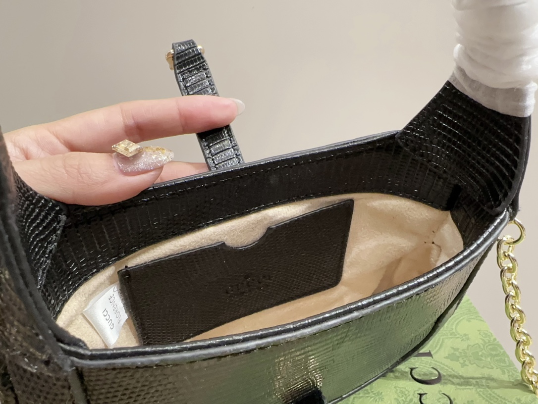 G style Jackie1961 armpit bag (lizard pattern)