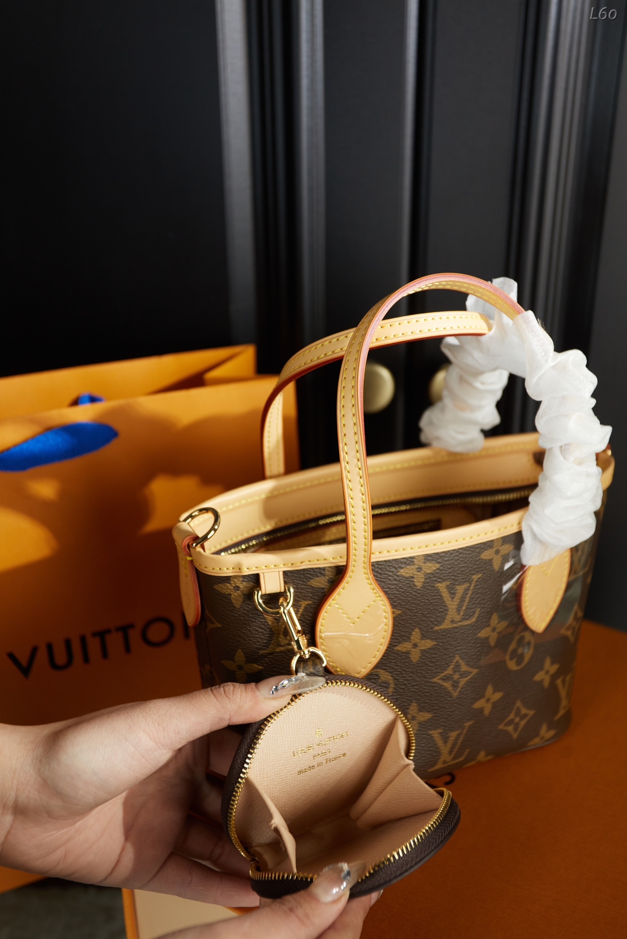 L style Neverfull BB mini shopping bag