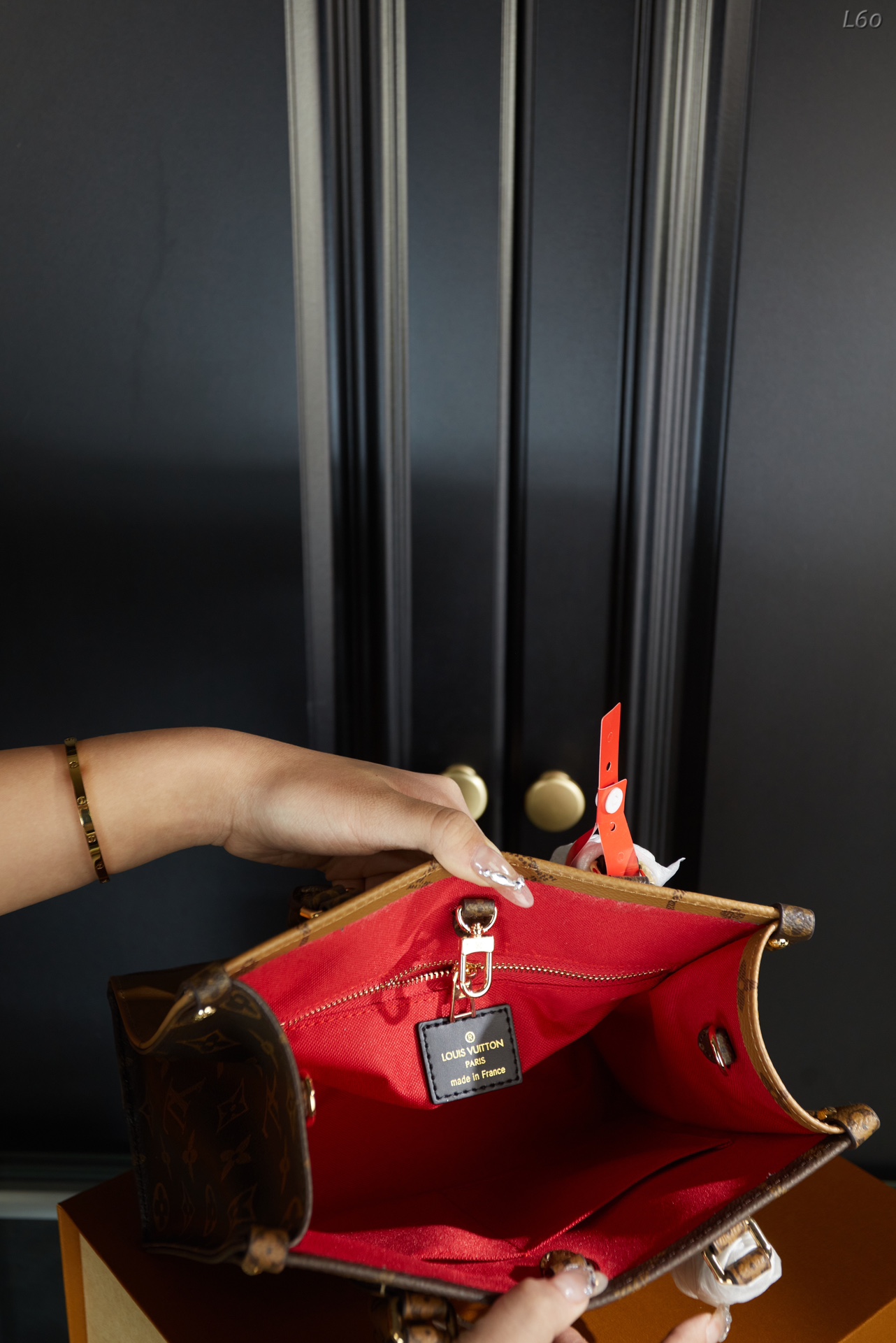 L style Onthego jungle tote bag