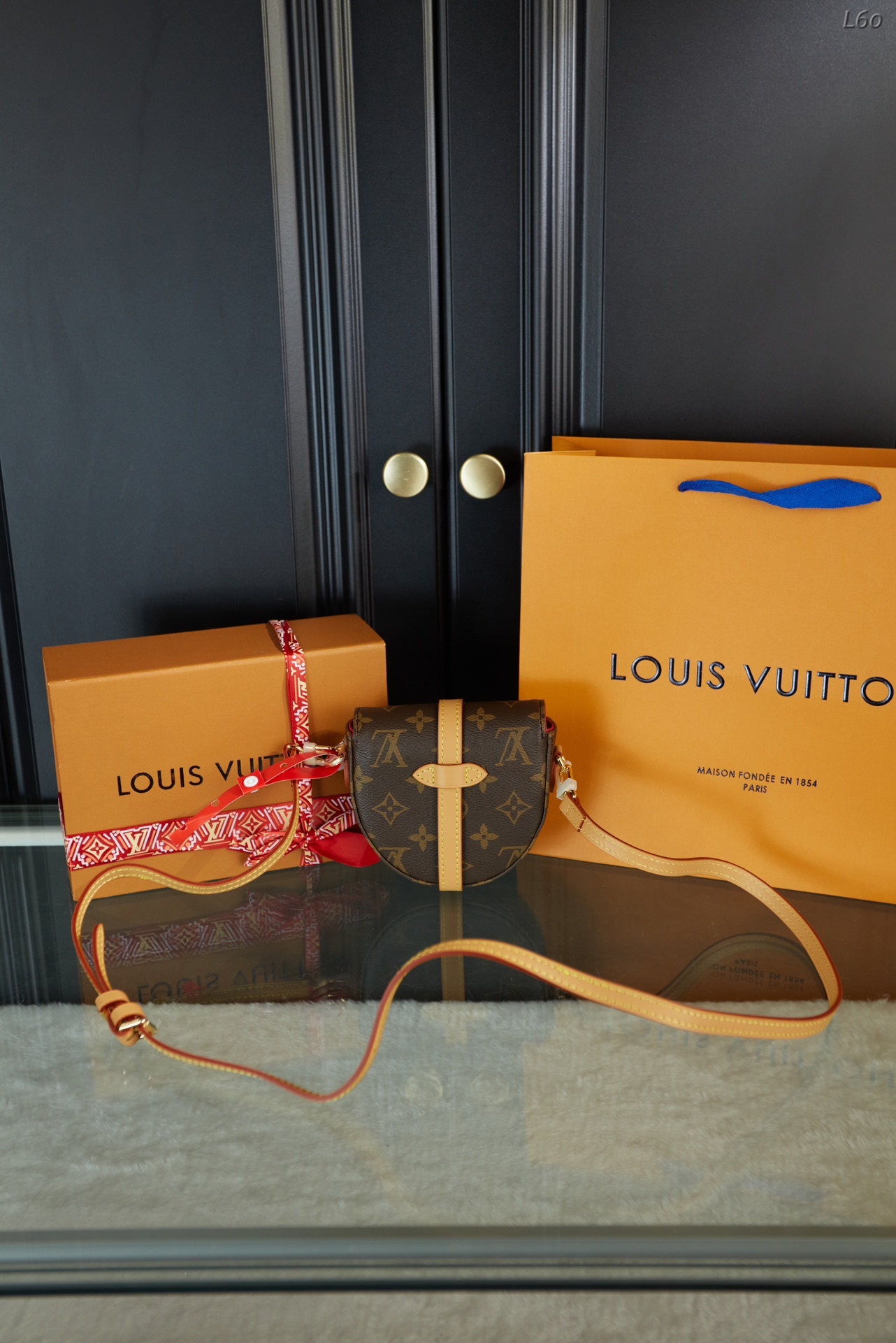 L style Saumur bb Gemini saddle bag