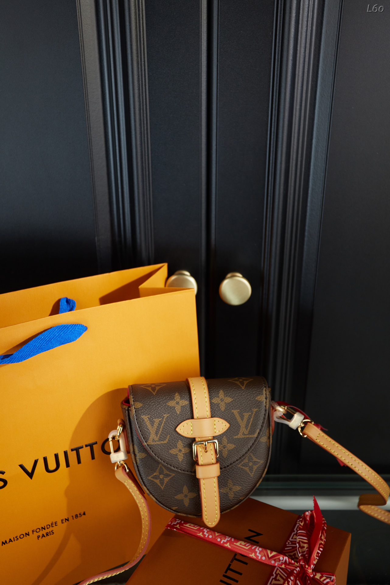 L style Saumur bb Gemini saddle bag