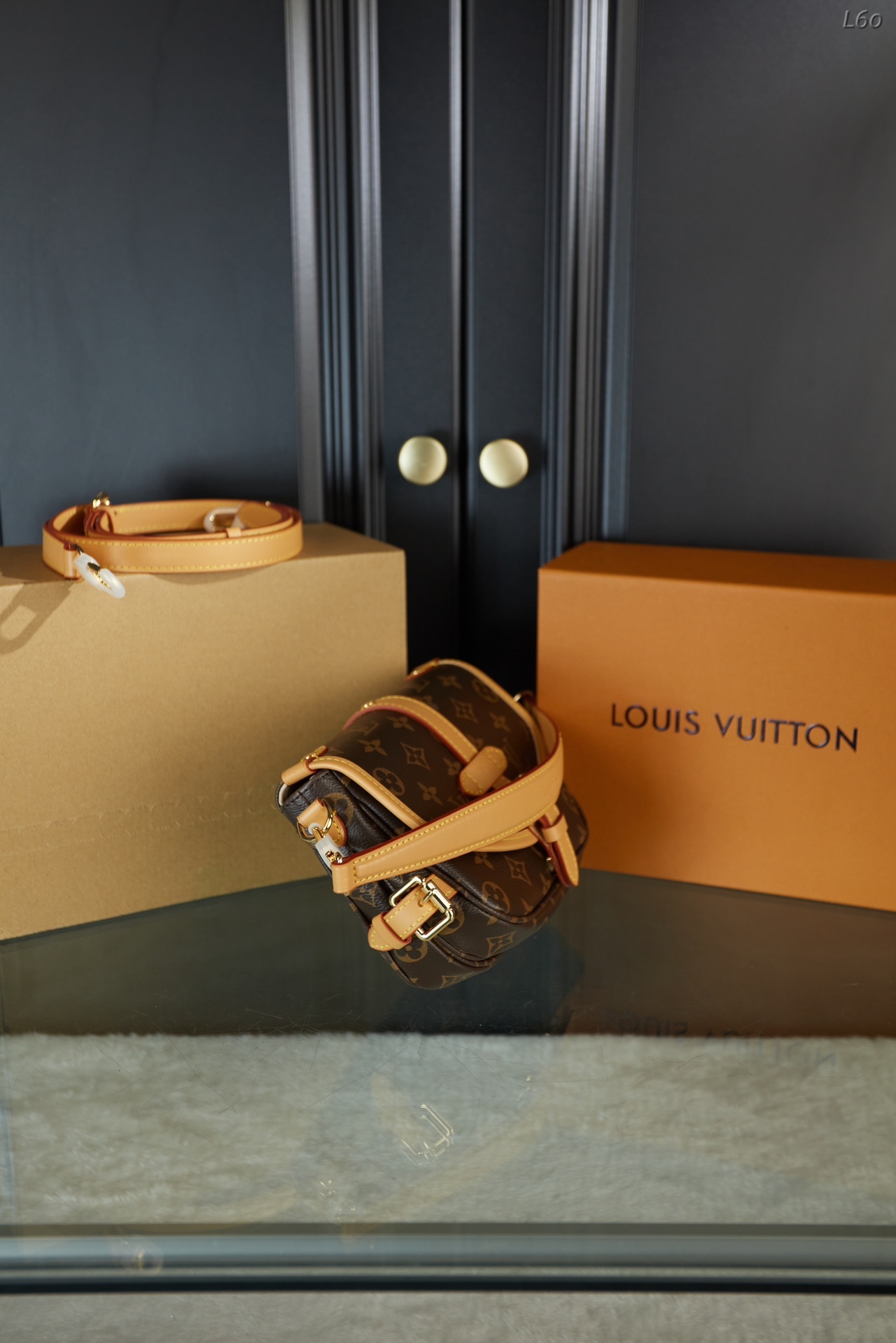 L style Saumur bb Gemini saddle bag