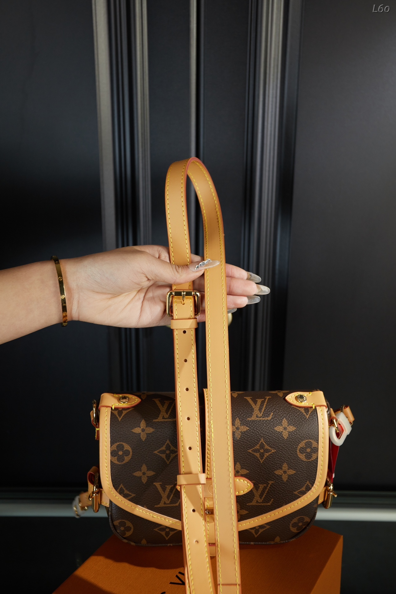 L style Saumur bb Gemini saddle bag