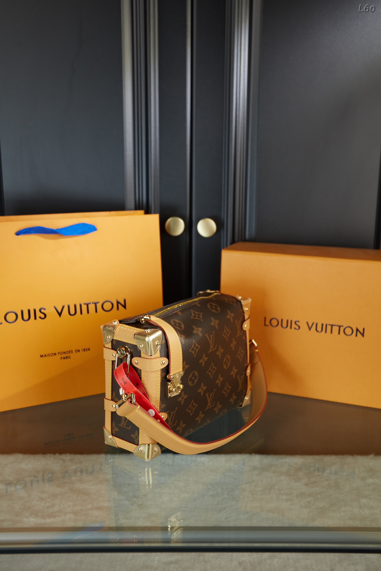 L style Side trunk box bag