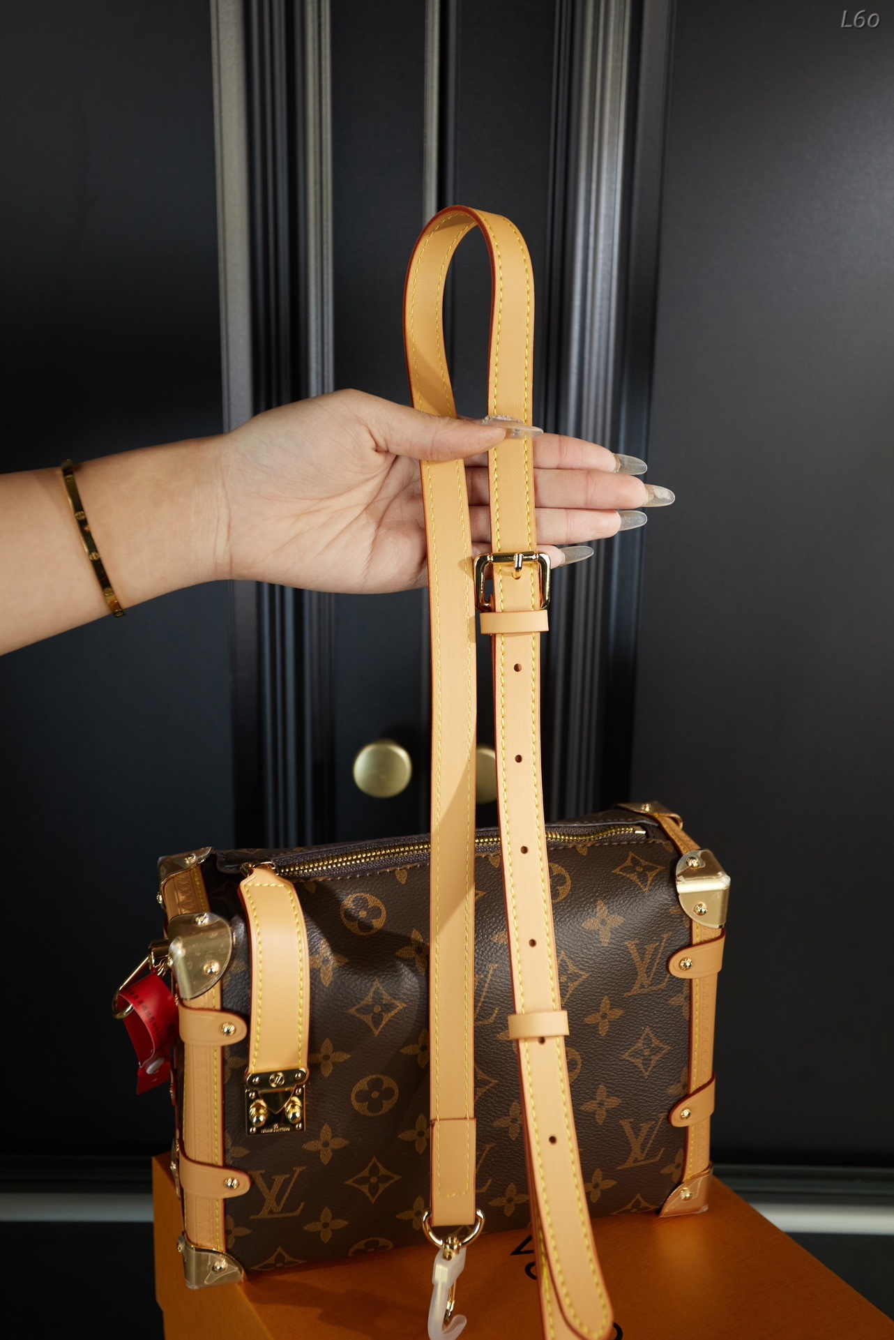 L style Side trunk box bag