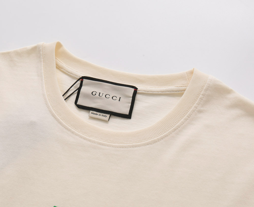 G Style Spring and Summer New Lightning Letter Logo Printed Short Sleeve