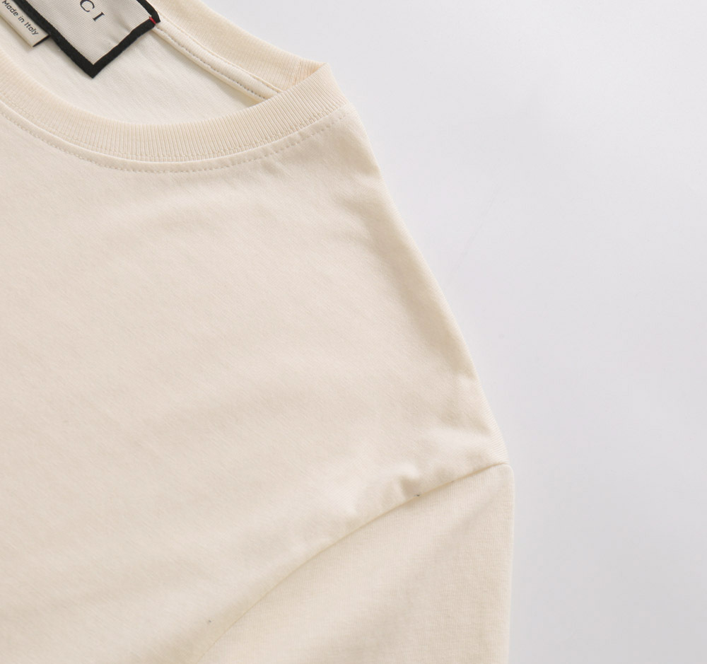 G Style Spring and Summer New Lightning Letter Logo Printed Short Sleeve