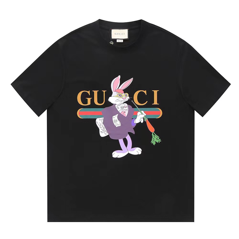 G Style Spring/Summer Letter Logo Short Sleeve T-Shirt