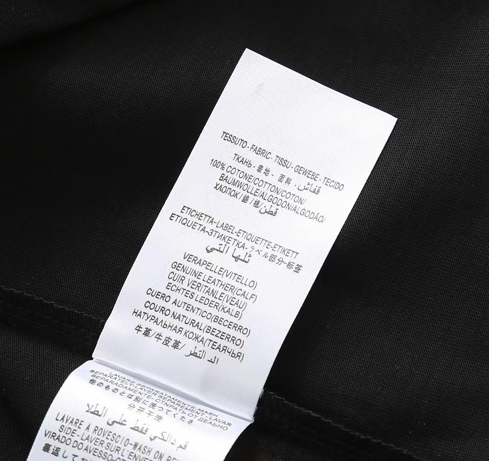 G Style Spring/Summer Letter Logo Short Sleeve T-Shirt