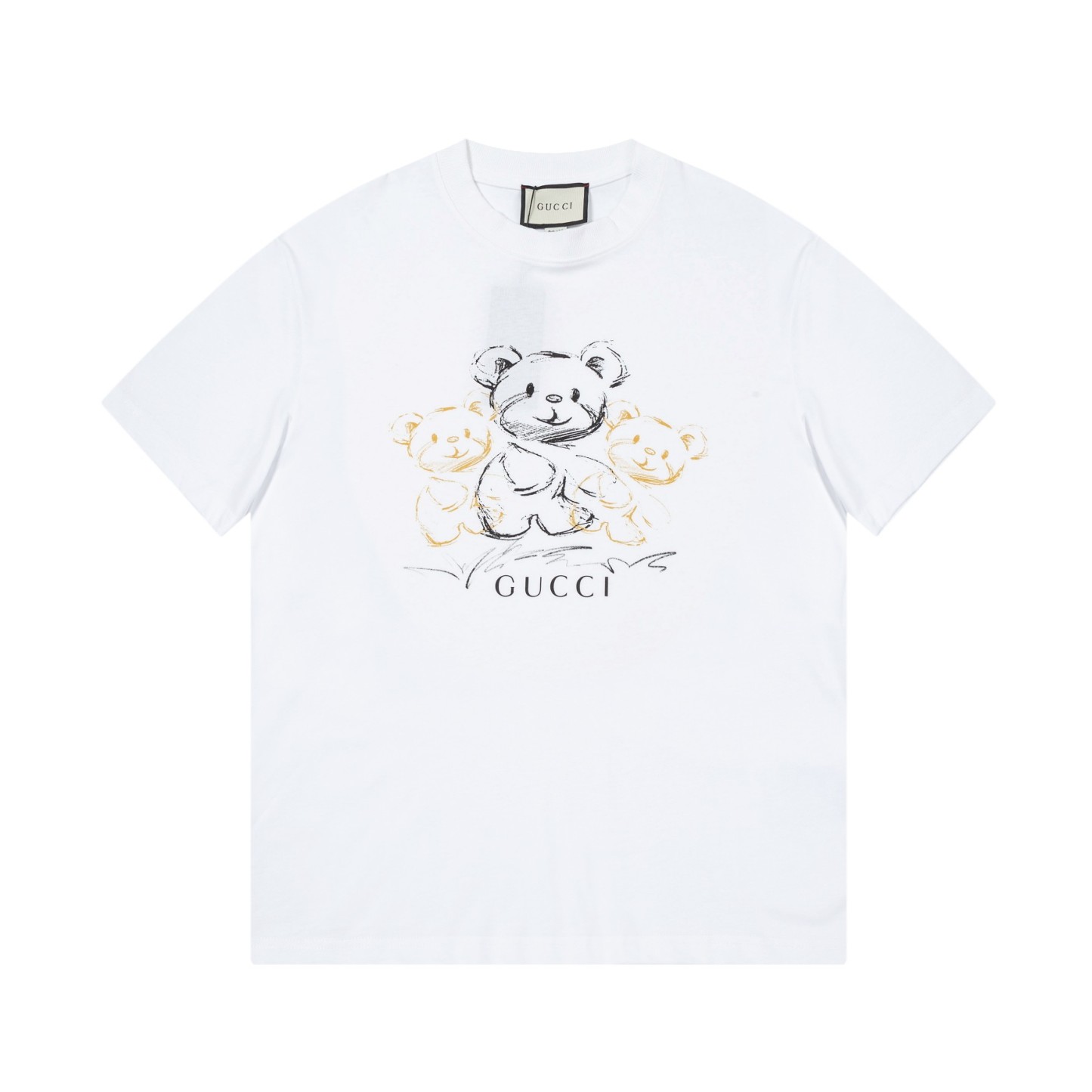 G Style Bear Print Short Sleeves