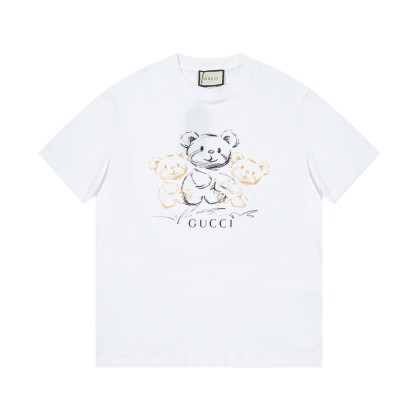 G Style Bear Print Short Sleeves