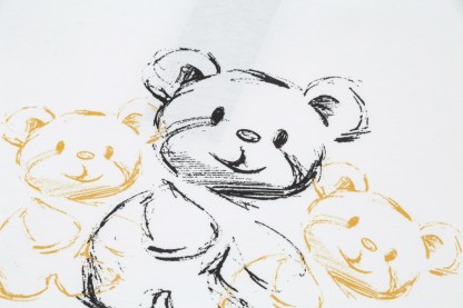 G Style Bear Print Short Sleeves