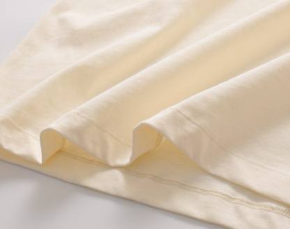 G Style circle logo print round neck short sleeve T-shirt