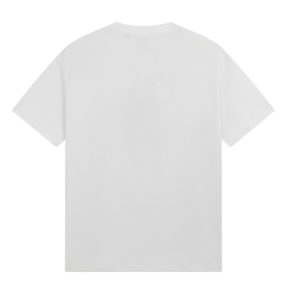 B Style embroidered t-shirt loose fit t-shirt