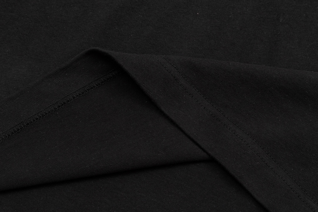 B Style chest letter short sleeve T-shirt