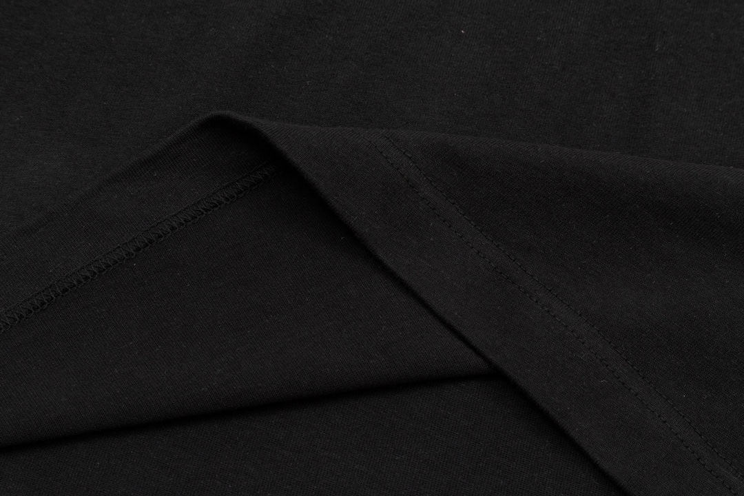 B Style chest letter short sleeve T-shirt