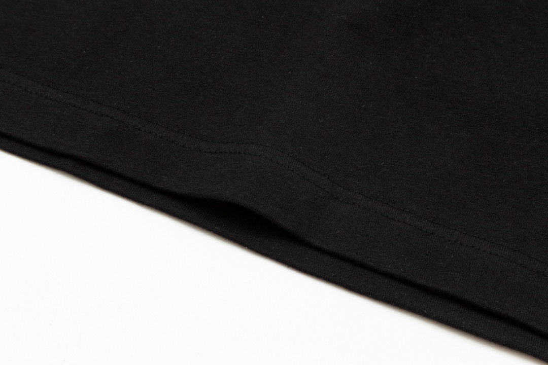 B Style chest letter short sleeve T-shirt