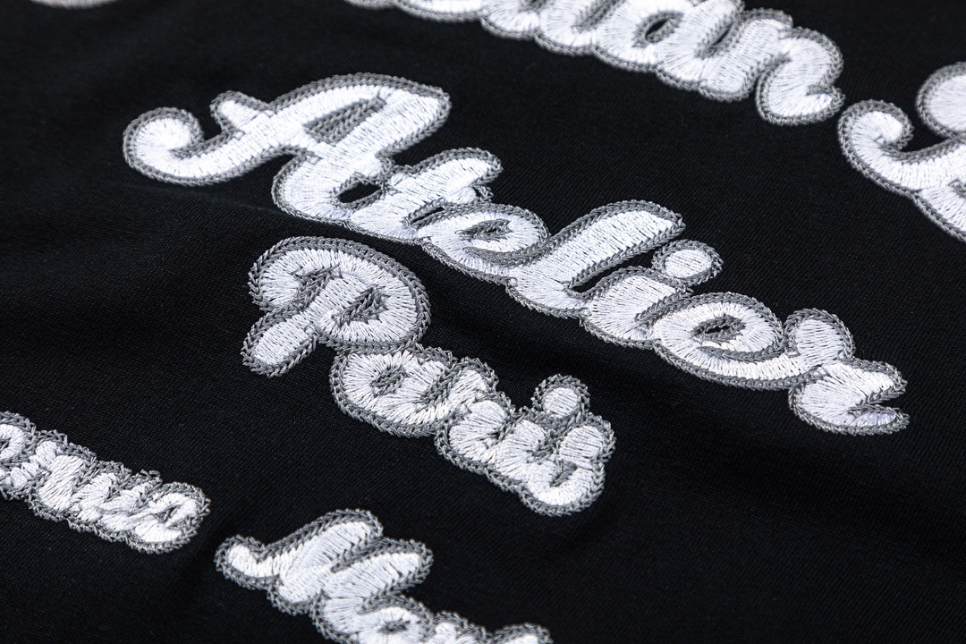 D Style pocket letters + back letter embroidery three-dimensional craft