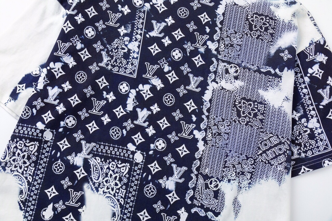 L Style Color tie-dye, ink-splashing printing