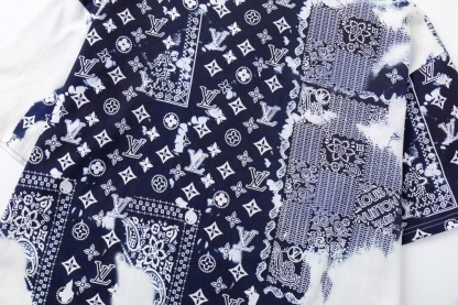 L Style Color tie-dye, ink-splashing printing