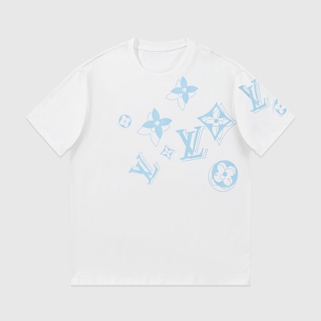 L Style: front and back shoulder monogram printing process