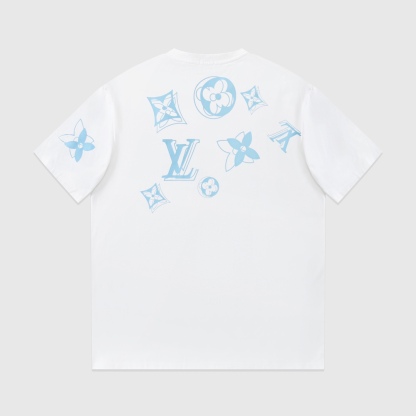 L Style: front and back shoulder monogram printing process